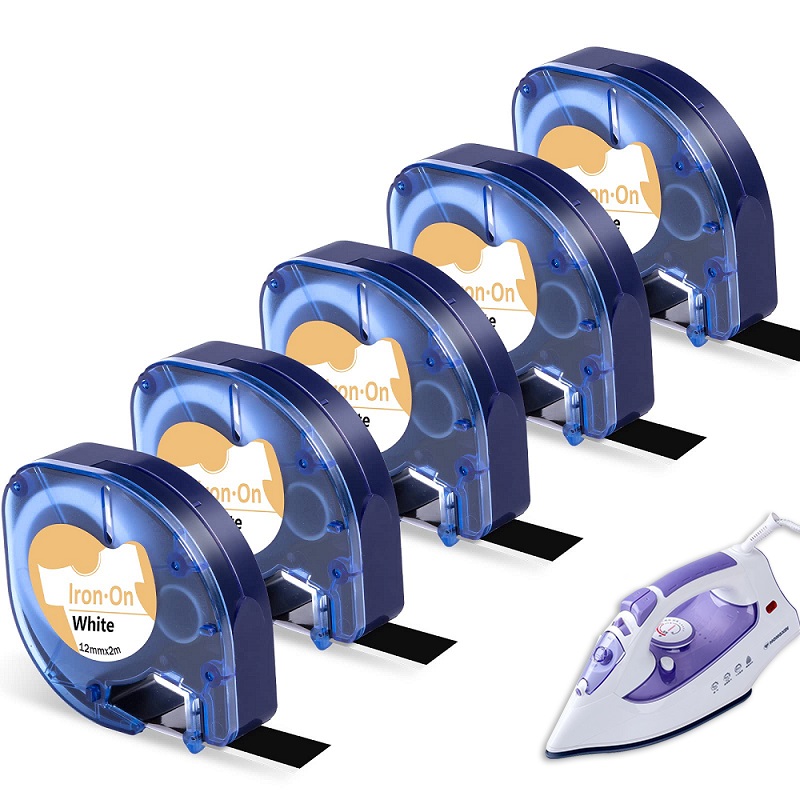 Commercial Fabric Printing Machine - 5pk Compatibele Dymo Letratag Opstrijkbare Stoffen