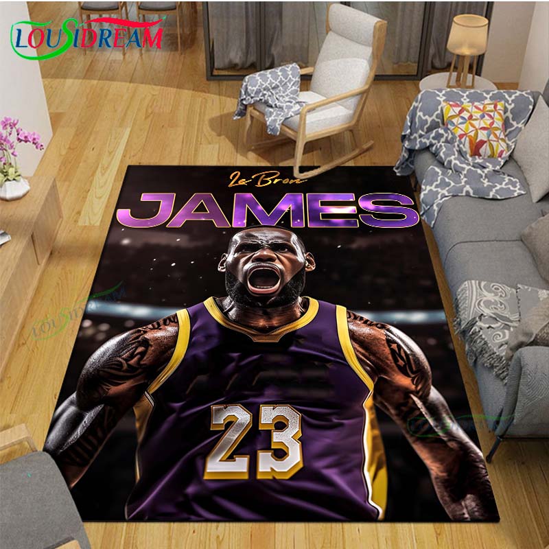 Commercial Printing & Graphics - Basketball Star L-LeBron J-James K-Kobe bedrukt