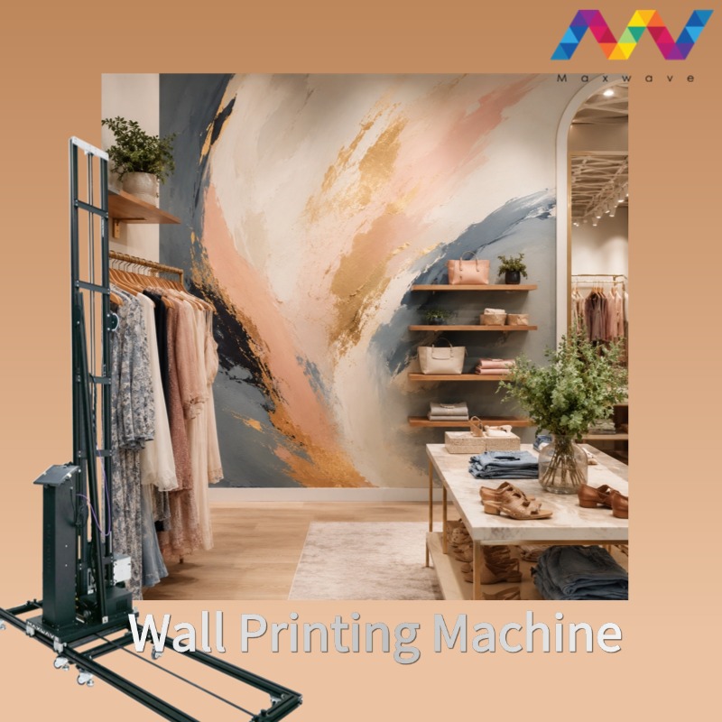Commercial Wall Printing Machine - Draagbare wandprinter 5 2880DPI UV-printer Verticale