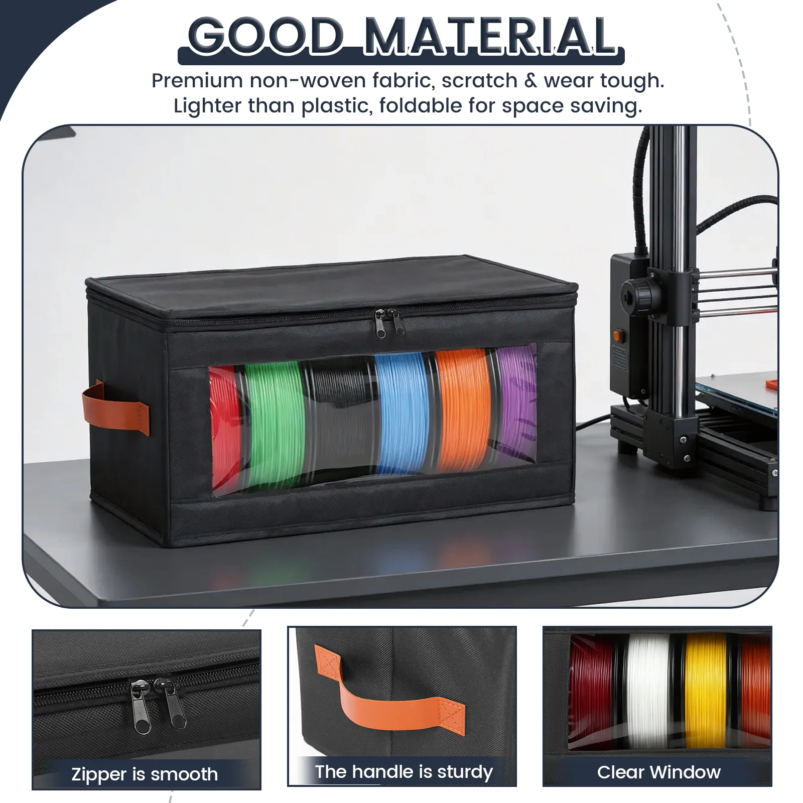 4-delige filamentopbergdoos me - Commercial Fabric Printing Machine recensie en prijs
