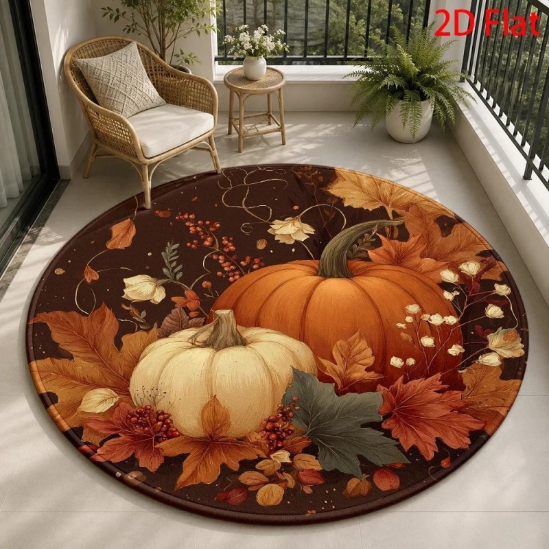 Schattig ronde vloerkleed met  - Commercial Printing & Graphics recensie en prijs