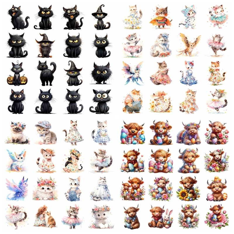 14 cm zwarte kat luiaard warmt - Printable Heat Transfer Vinyl recensie en prijs