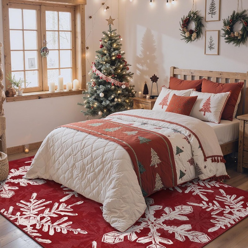 Kerststijl rechthoekig vloerkl - Commercial Printing Online recensie en prijs