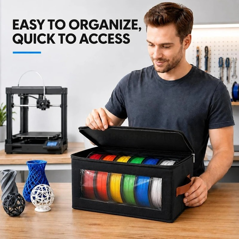 Filament-opbergzak - 3D-printe - Commercial Fabric Printing Machine recensie en prijs
