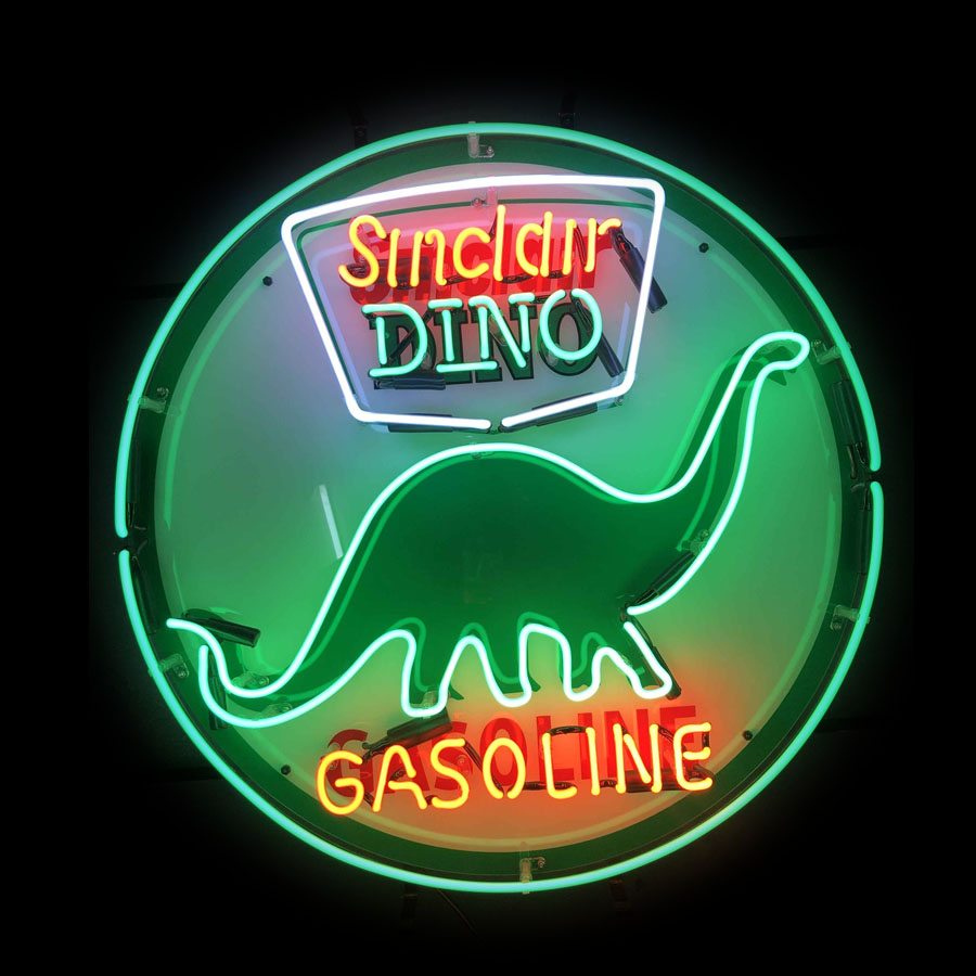 Sinclair Dino Gasolin Gas Oil  - Commercial Printing Icon recensie en prijs