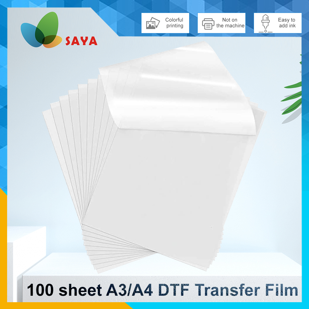 50/100 Stuks DTF Film A3/A4 Du - Printable Heat Transfer Vinyl recensie en prijs