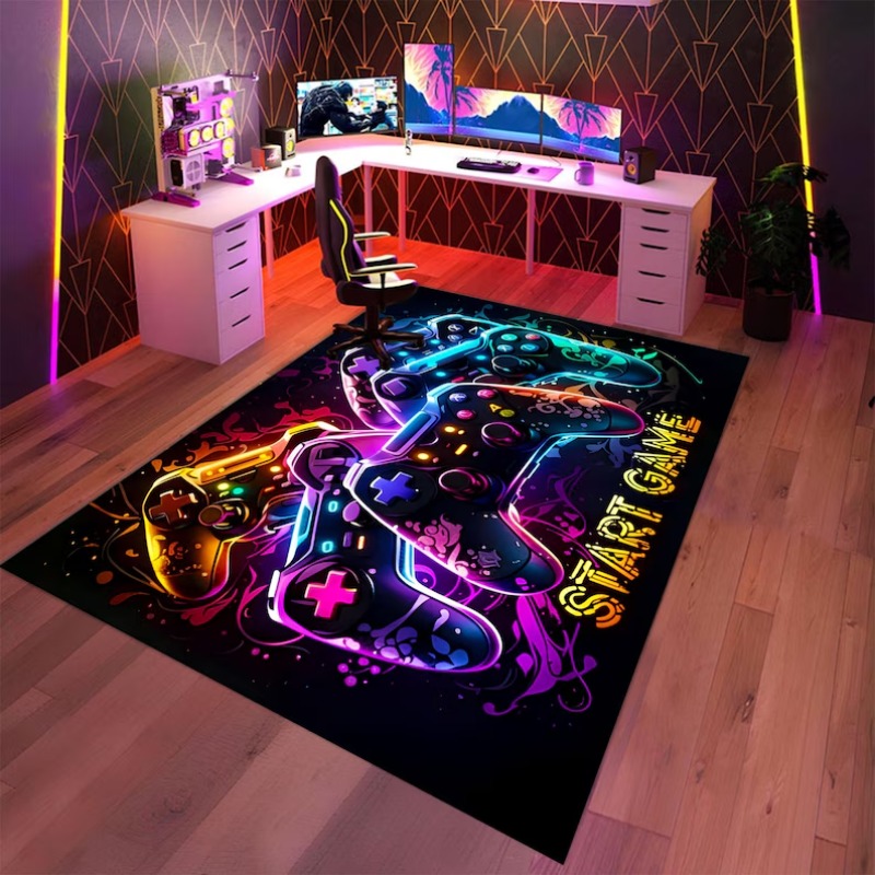 Neon Glow Gamecontroller Kleed - Commercial Printing & Graphics recensie en prijs